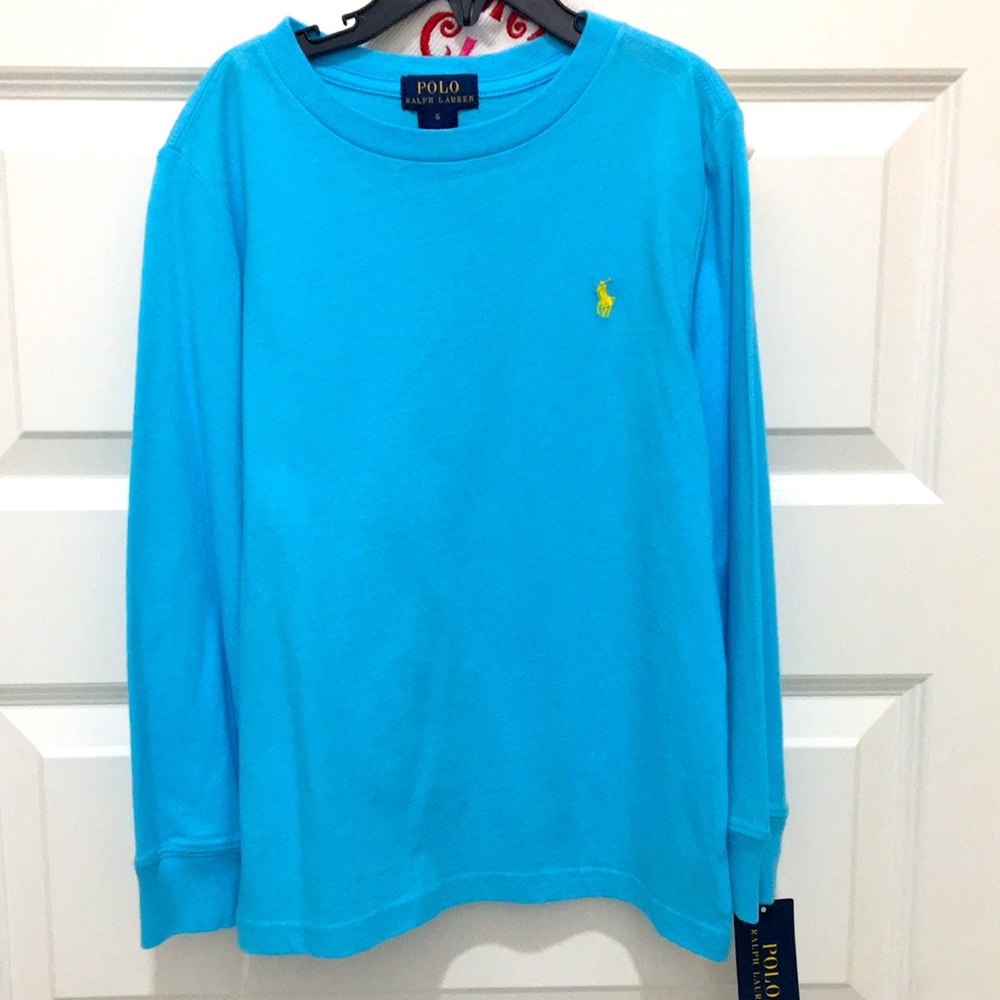 NWT Polo Ralph Lauren Long-Sleeve Essential Tee Sz 6